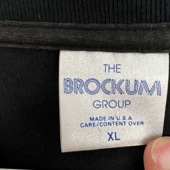 Vintage Harry Connick Jr 90s Brockum Concert Event Black Shirt Size XL NO FLAWS - Picture 5 of 5